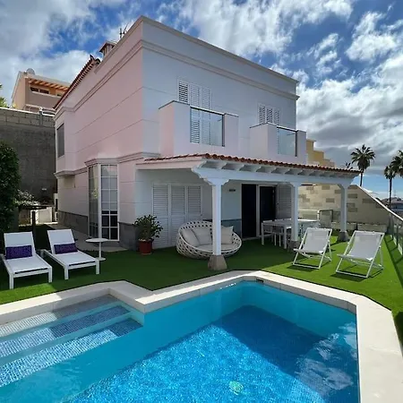 Vila Privada Con Piscina Tenerife Sur Aljaba 5 Chayofa
